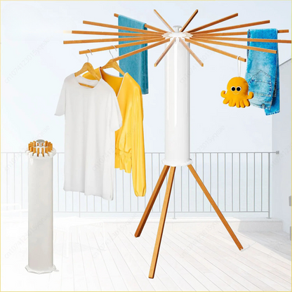 Foldable Octopus-Style Clothes Drying Rack