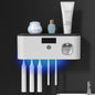 Wall-mounted Toothbrush Storage with UV